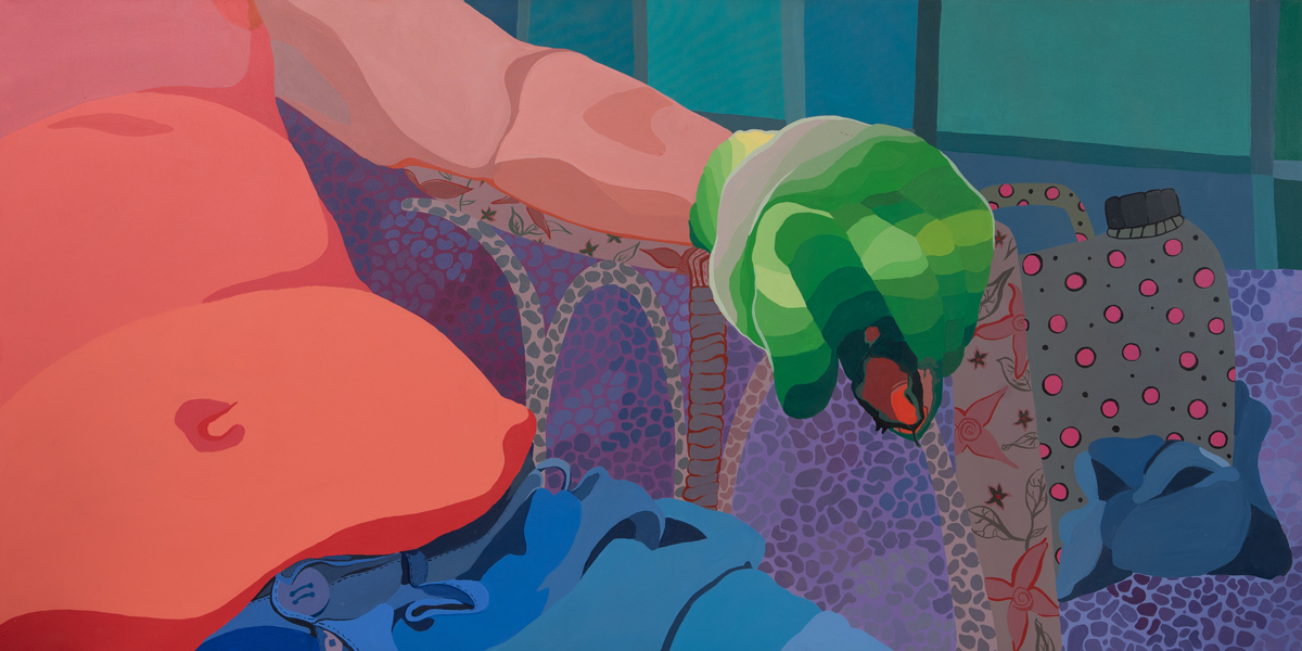 EL DESCANSO / acrílico sobre lienzo / 150x75 cm / Sofía Toribio / 2012 - Provincia de Córdoba, Argentina / Colección Sofía Toribio (thumb))